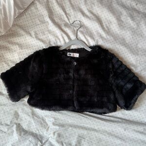 NEW H&M Girls Faux Shawl